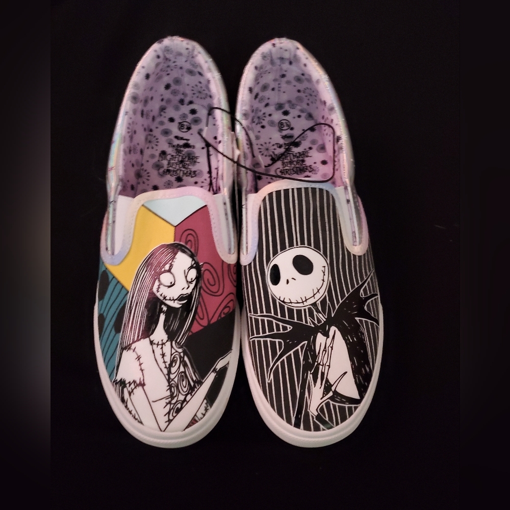 Nightmare before christmas slip ons
